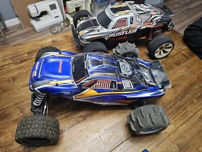 2- Traxxas Rustler  1/10  2wd Roller Parts Or Repair Rc Cars RC Package  - Image 1 of 4