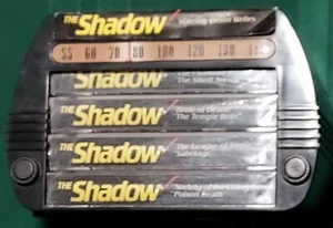 The Shadow Radio Shows~4 Cassette Box Set~Plastic Radio Box~Cassettes Are Sealed - Picture 1 of 6