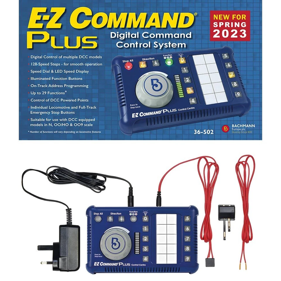 Bachmann Branchline 36-502 E-Z Command® Plus Digital Command Control System - Image 1 of 1