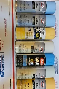 Krylon Fusion,Glidden Master Finish, RustOleum 2X Lot of 7 - Picture 1 of 3