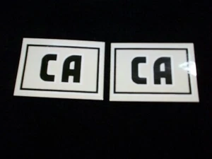 Lettera modello Allis Chalmers CA - mylar - Foto 1 di 1