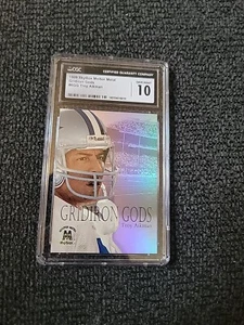 1999 Skybox Molten Metal Football Troy Aikman Gridiron Gods - CGC 10! GS10 - Picture 1 of 2