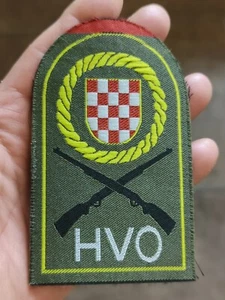 🔴CROATIA ARMY - HVO - sleeve patch with very interesting error🔴 - Picture 1 of 3
