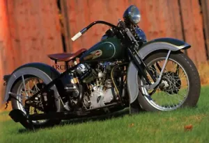 Fotografia moto Harley Davidson Model E Knucklehead - Foto 1 di 1
