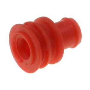 Rubber Singol Wire Seal for Superseal Connector Red - Picture 1 of 2