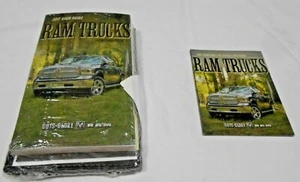 2017 BRAND NEW RAM TRUCKS 1500,2500,3500 OWNER MANUAL SET+DIESEL TIPS BROCHURE - Picture 1 of 7