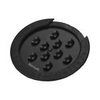 VERTECHnk -10 Guitar Soundhole Cover Sound Hole Feedback Buffer Black R6N3