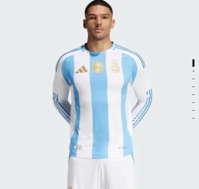 adidas Argentina 24 Long Sleeve Home Authentic Jersey Size M-XXL NWT IP8383 $160 - Image 1 of 4