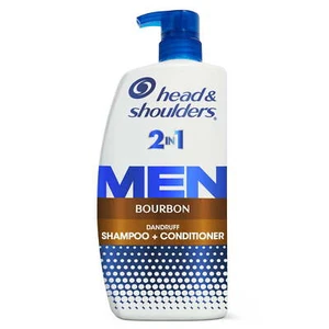 Head and Shoulders Mens 2 in 1 Dandruff Shampoo and Conditioner, Bourbon, 28.2 O - Picture 1 of 12