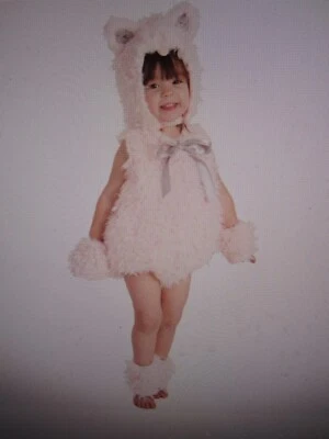 Princess Paradise Shaggy Pink CHILDS Kitty Costume  ( 18 - 2T ) NIP - Image 1 of 4