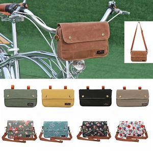 TOURBON Phone Holder Bicycle Pannier Handlebar Bag for Gift -9 Colors Option - Picture 1 of 90