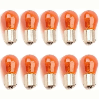 1156NA 12V Ámbar Parque Estacionamiento Respaldo Luz Trasera Lámparas Señal Caja de 10 Bombillas Foto 1 de 3