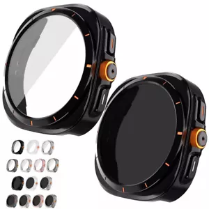 Aleación Carcasa Parachoques + Capa Protectora Para Samsung Galaxy Watch 6 7 40mm+ - Imagen 1 de 29