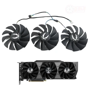 Zotac RTX 3070Ti 3080Ti 3090 Trinity OC / Amp Holo Replacement GPU Fans - Picture 1 of 6