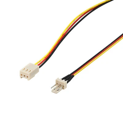 GOOBAY PC Lüfter Stromkabel 3-polig Verlängerung Lüfter-Stecker > Lüfter-Kupplung