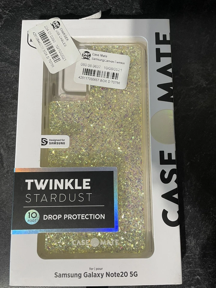 Case-Mate Twinkle Stardust Case for Samsung Galaxy Note 20 Ultra