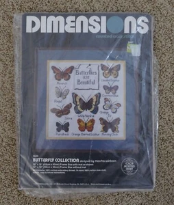 Nuevo en Paquete Dimensiones Colección Mariposa Kit Punto de Cruz Contado 3540 - Imagen 1 de 2