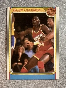 1988-89 Akeem Olajuwon Fleer All Star Team #126 MVP HOF Rockets - Picture 1 of 2