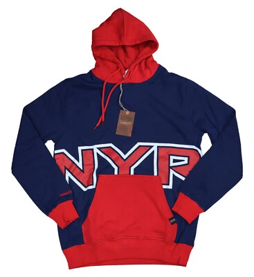 Sudadera Mitchell & Ness New York Rangers NHL Big Face 5.0 para hombre nueva con etiquetas elige la talla Foto 1 de 2