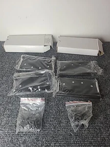 2 x Emtek Stahlscharniere 4" x 4" x 2,5 mm Oberfläche Öl Bronze 2er Pack 9101410B - Bild 1 von 5