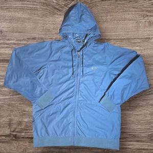 Oakley Zip Up Hooded Windbreaker Size M - Picture 1 of 5