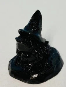 Neil Eyre Black Frog With Witch Hat Miniature Signed Rare - Picture 1 of 5