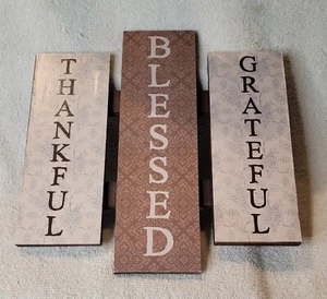 Thankful Blessed Greatful Wandbehang - Bild 1 von 4