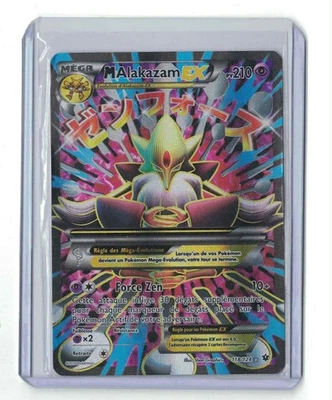 M Alakazam EX 118/124 Full Art Holo  XY Fates Collide French FR Version - Image 1 of 2