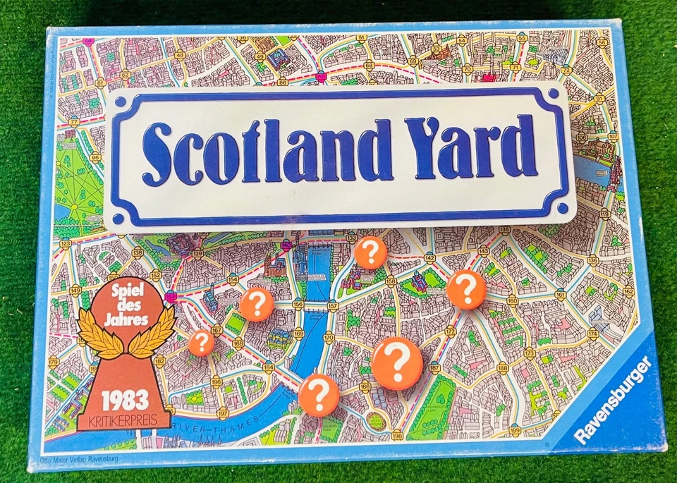 RAVENSBURGER - SCOTLAND YARD - JAGD NACH MISTER X - SPIEL DES JAHRES 1983 - Bild 1 von 4