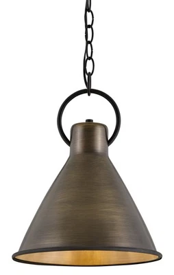 Hinkley Lighting 3555 Winnie 1 Light 18"W Pendant - Brass - Image 1 of 4