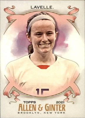 2021 Topps Allen & Ginter #249 Rose Lavelle Soccer Player USA - Image 1 of 2