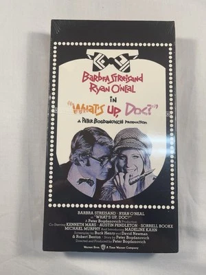 Whats Up Doc VHS Movie 1986 Barbra Streisand Ryan O’Neal Warner Bros. NEW/SEALED Foto 1 de 4