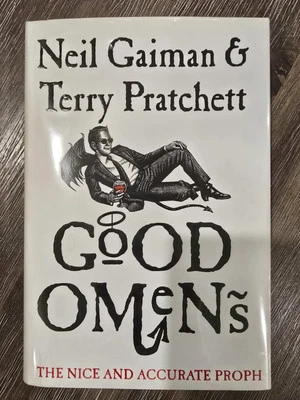Good Omens by Neil Gaiman & Terry Pratchett, 2006 Edition, 1st Printing, HC DJ  - Image 1 of 4