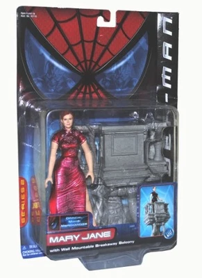 Figura de Mary Jane Break Away Balcón Toy Biz Película Spider-Man Marvel Foto 1 de 4