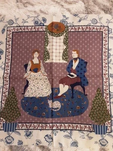 Stoff Familie Portrait Kissen oder Quilt Panel 17" L x 16" B Mehrfarbig - Bild 1 von 5