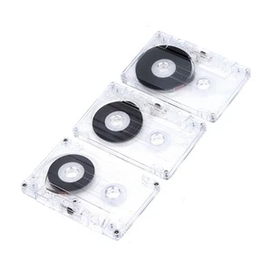 Empty Tape Blank Cassette Tape for Clear Realistic Sound Recording 45/60/90Mins - Picture 1 of 8