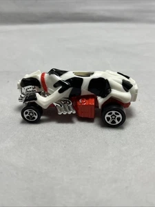 Hot Wheels Grizzlor Spots 1985 Black White Vintage Car Mattel 1:64 Diecast Used - Picture 1 of 5