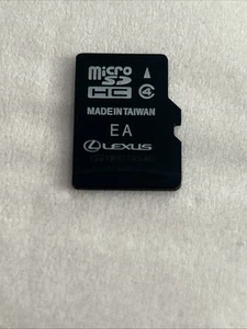 2017 LEXUS PREMIUM SAT NAV MICRO NAVIGATION MAP SD CARD EA MAPS NX300 - Picture 1 of 2