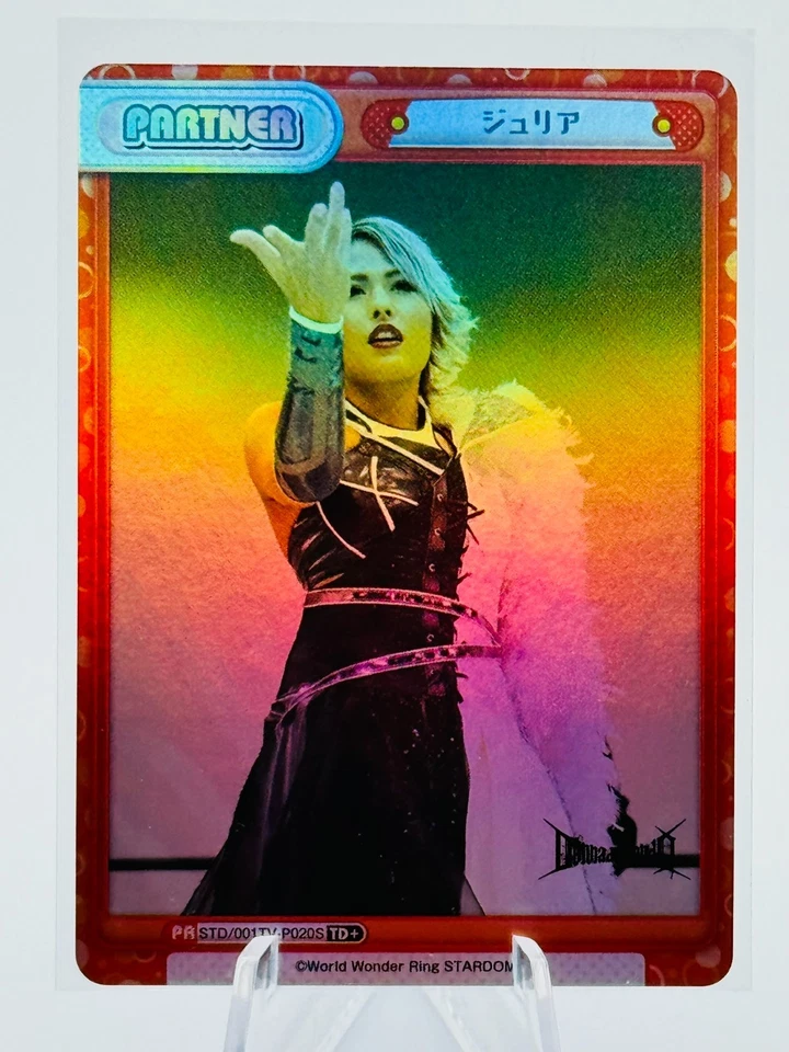 GIULIA STARDOM STD/001TV-P020S TD+ 2022 Foil ReBirth For You WWE RARO Foto 1 de 1