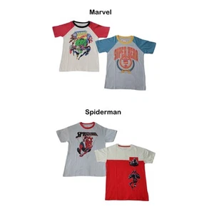 Character Boy's 2-Pack Soft & Comfortable Crewneck Short Sleeve Tee - Picture 1 of 6