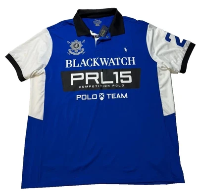 Polo Ralph Lauren Blackwatch Custom Fit Shirt Talla XL NUEVO CON ETIQUETAS - Imagen 1 de 4