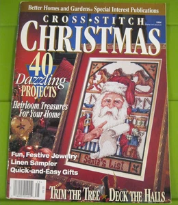 BETTER HOMES & GARDENS SPECIAL CROSS STITCH CHRISTMAS 1994 40 DAZZLING PROJECTS - Imagen 1 de 3