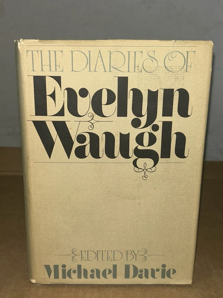1976 The Diaries of Evelyn Waugh By Michael Davie 1st Edition/Printing HC + DJ Foto 1 de 4