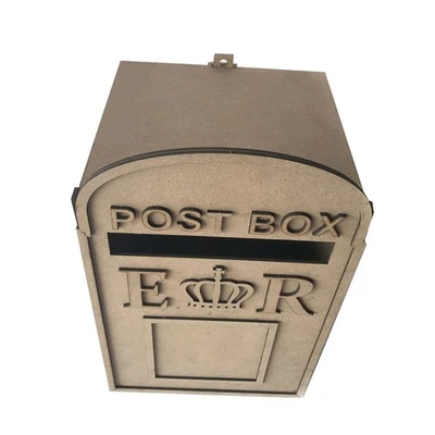  1PC DIY Wooden Wedding Greeting Box Mr. Mrs. Knot Wedding Box Wedding Case - image 1 of 4