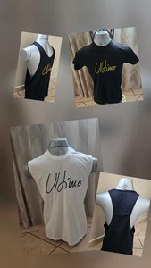 Maglia Maglietta T-shirt Canottiera Canotta Cappello ULTIMO Ricamata! - Imagen 1 de 42