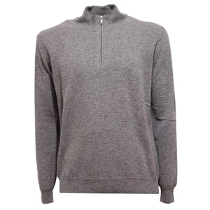 9987U maglione ALTEA maglie uomo lana grigio zip sweater men - Foto 1 di 4