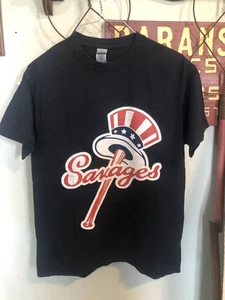 The Bronx Savages New York Baseball Soft Ring dunkelblau Medium Baumwolle T-Shirt - Bild 1 von 4