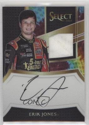 2017 Select Signature Swatches Tie-Dye Prizm /24 Erik Jones Rookie Auto RC - Image 1 of 3