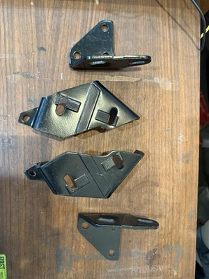 1956-62 C1 Corvette Soft Top Mounting Brackets Original GM 57 58 59 - Image 1 of 4