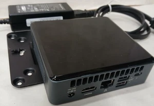 Intel NUC8BEK Mini PC i3-8109 @ 3.0 16GB 256GB SSD Win11 Pro w/AC & Mount Plate - Picture 1 of 3
